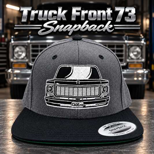 TF Snapback Grey/Blk Lth 73