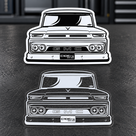 Truck Front GMC Sticker