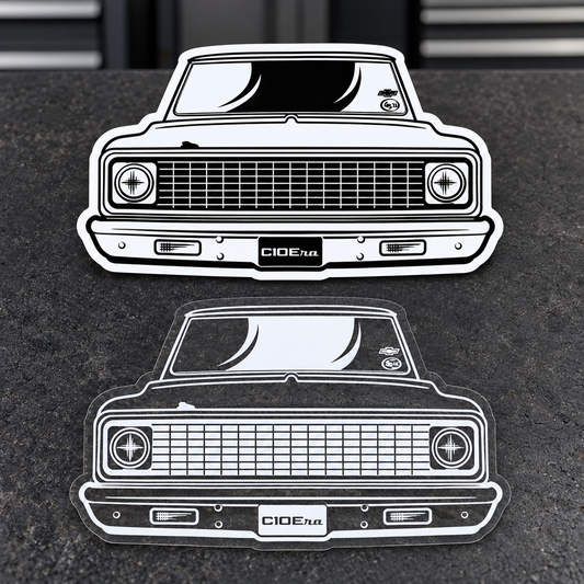 Truck Front 72 Sticker