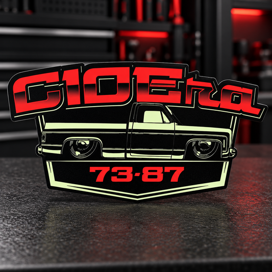 Classic Logo 73-87 Sticker