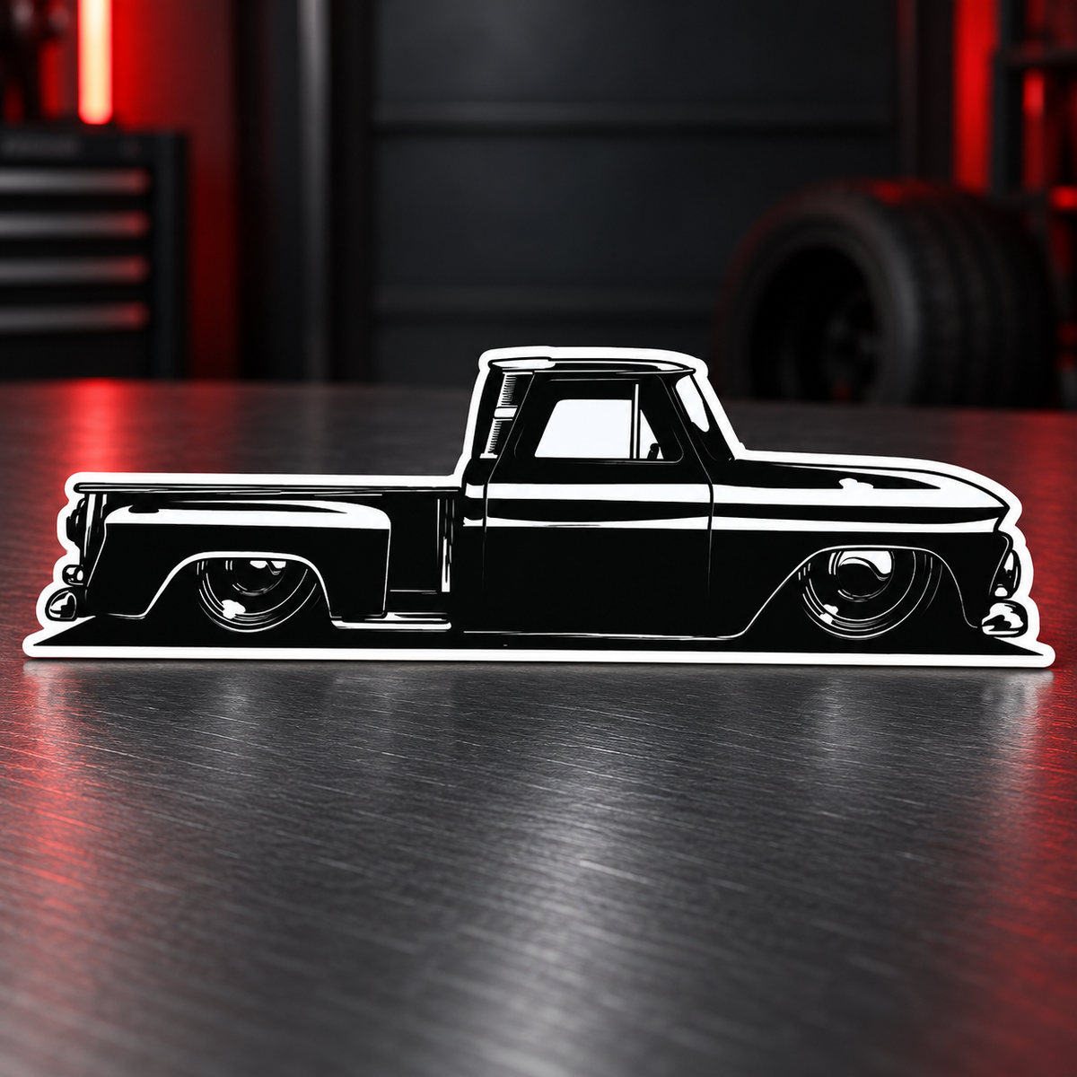 Laid Out Step Side 60-66 Sticker