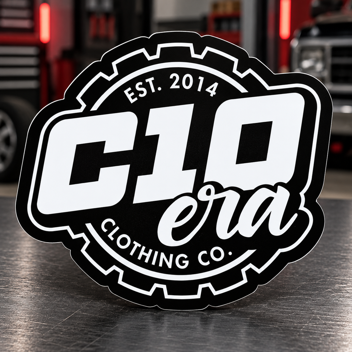 C10 ERA Gear Logo Sticker