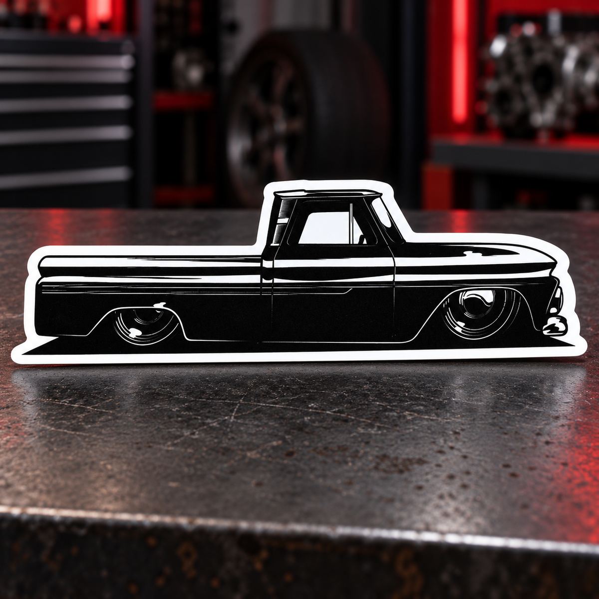 Laid Out 60-66 Sticker