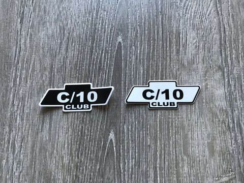 C/10 Club Sticker