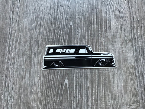 Laid Out Suburban Sticker