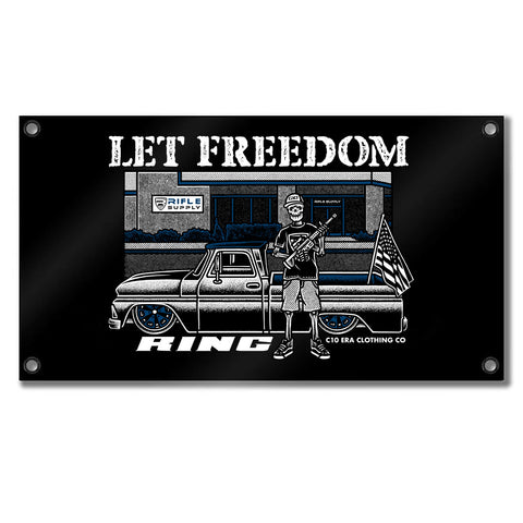 Let Freedom Ring Banner 30x42